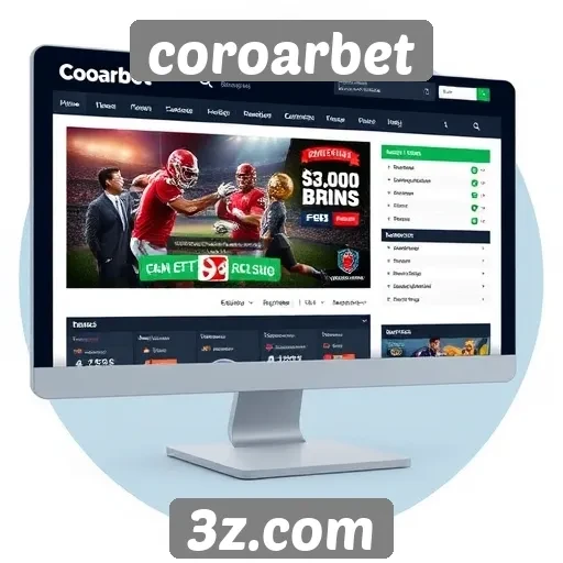Estudo sobre a usabilidade do site Coroarbet